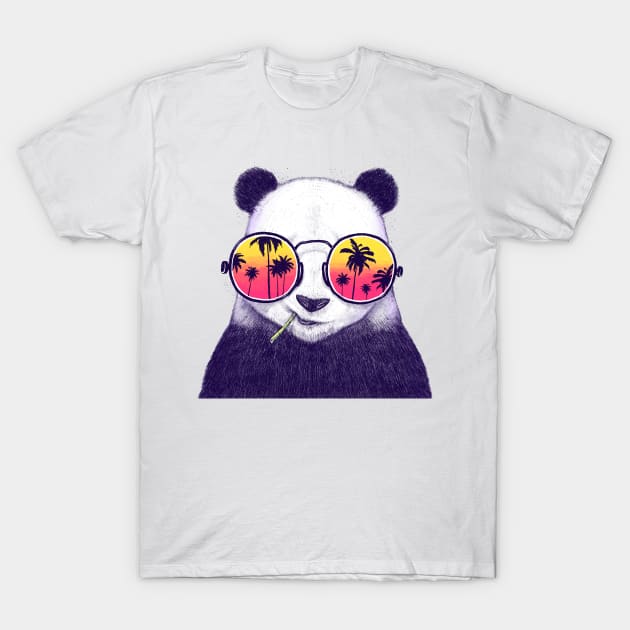 Tropical panda T-Shirt by NikKor